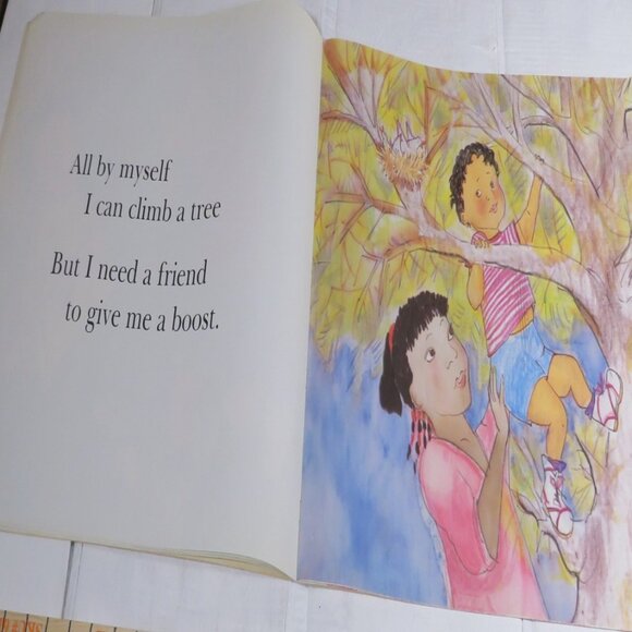 I Need A Friend BIG BOOK (almost 2 feet tall) by Sherry Kafka School Classroom - Picture 5 of 10